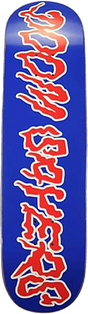 DOOM SAYERS GHOST RIDE SKATEBOARD DECK-8.3 BLUE