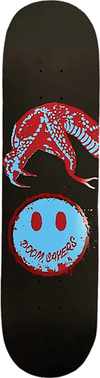 DOOM SAYERS NEVER BITE SKATEBOARD DECK 8.0