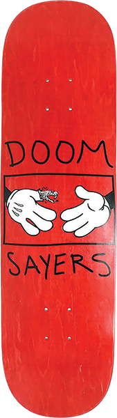 DOOM SAYERS TOON SHAKE MINI SKATEBOARD DECK 7.5 ASSORTED