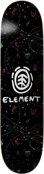 ELEMENT GALAXY SKATEBOARD DECK-8.0