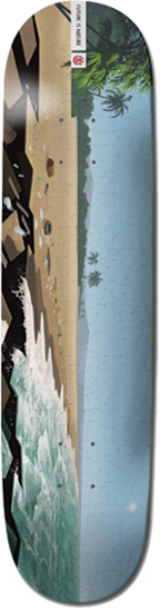 ELEMENT LANDSCAPE SOUTH AMERICA SKATEBOARD DECK-8.0