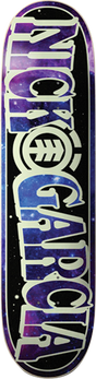ELEMENT GARCIA OUT THERE SKATEBOARD DECK-8.125