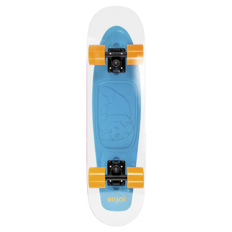 ENJOI BIG BOX PLASTIC SKATEBOARD DECK-8.0 WHITE