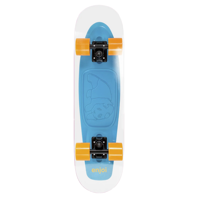 ENJOI BIG BOX PLASTIC SKATEBOARD DECK-8.0 WHITE
