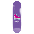 ENJOI BIG BOX RETRO SKATE SKATEBOARD DECK-8.25 PURPLE R7