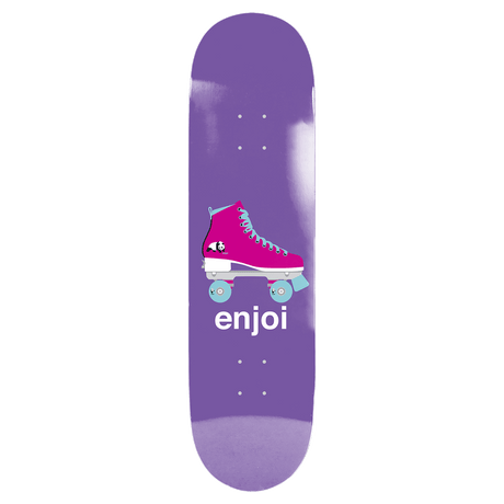 ENJOI BIG BOX RETRO SKATE SKATEBOARD DECK-8.25 PURPLE R7