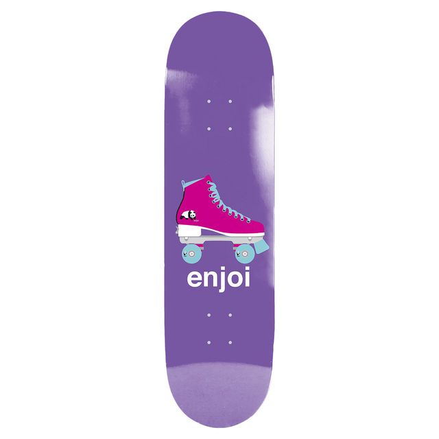 ENJOI BIG BOX RETRO SKATE SKATEBOARD DECK-8.25 PURPLE R7