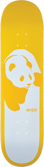 ENJOI CLASSIC PANDA SKATEBOARD DECK-8.25 GOLD