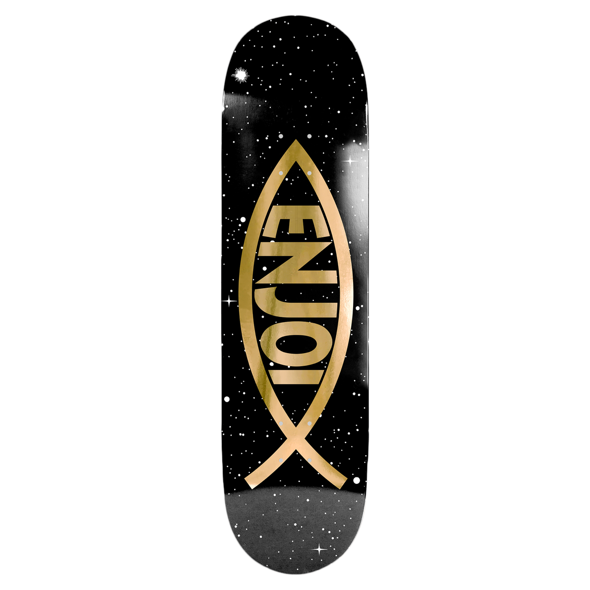 ENJOI FISH LOGO SKATEBOARD DECK-8.25 MULTI R7