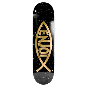 ENJOI FISH LOGO SKATEBOARD DECK-8.25 MULTI R7