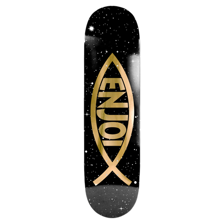 ENJOI FISH LOGO SKATEBOARD DECK-8.25 MULTI R7