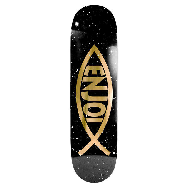 ENJOI FISH LOGO SKATEBOARD DECK-8.25 MULTI R7