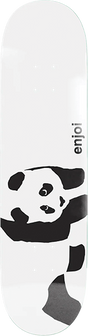 ENJOI WHITEY PANDA SKATEBOARD DECK-8.37 resin 7 w/MOB GRIP