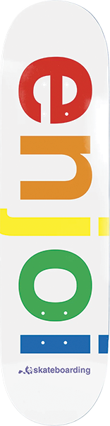 ENJOI SPECTURM SKATEBOARD DECK-8.25 WHT