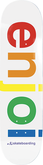 ENJOI SPECTURM SKATEBOARD DECK-8.25 WHT