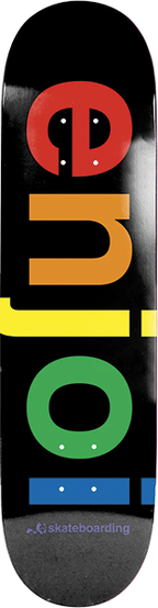 ENJOI SPECTURM SKATEBOARD DECK-8.5 BLK r7