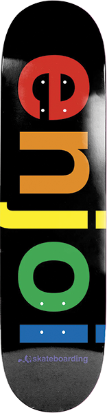 ENJOI SPECTURM SKATEBOARD DECK-8.5 BLK r7