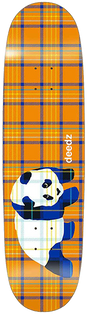 ENJOI GALASSO PLAID PANDA SKATEBOARD DECK-8.38 supersap r7