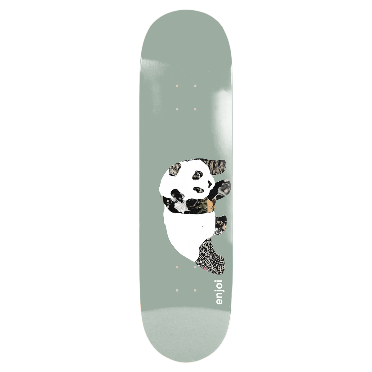 ENJOI TOWNLEY COLLAGE PANDA SKATEBOARD DECK-8.0 SAGE