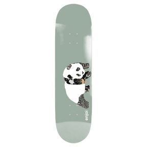 ENJOI TOWNLEY COLLAGE PANDA SKATEBOARD DECK-8.0 SAGE
