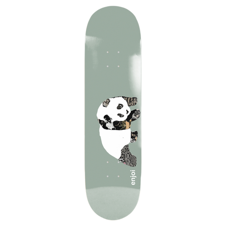 ENJOI TOWNLEY COLLAGE PANDA SKATEBOARD DECK-8.0 SAGE