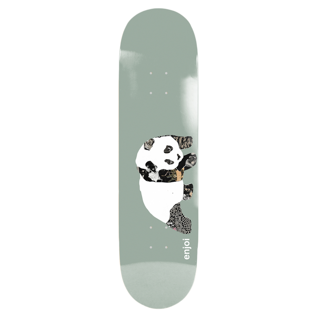 ENJOI TOWNLEY COLLAGE PANDA SKATEBOARD DECK-8.0 SAGE