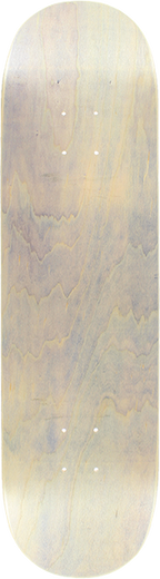 OK STD BLANK SKATEBOARD DECK-8.125 ASST.STAIN