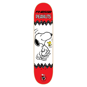 FINESSE PEANUTS SNOOPY 75TH SKATEBOARD DECK-8.0