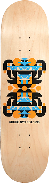 5BORO CODY HUDSON ARTIST SKATEBOARD DECK 8.25
