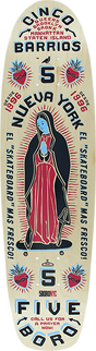 5BORO CINCO BARRIOS CRUISER DECK-7.6x29 NATURAL