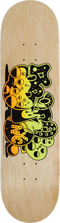 5BORO SP-ONE BUBBLE SKATEBOARD DECK-8.25 NATURAL VENEER