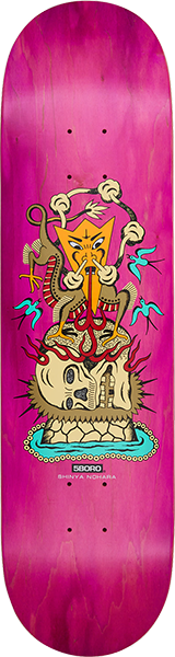 5BORO NOHARA TOMAS REDREY SKATEBOARD DECK-8.12 PINK