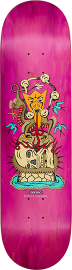 5BORO NOHARA TOMAS REDREY SKATEBOARD DECK-8.12 PINK