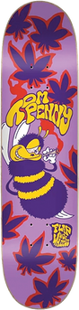 FLIP HIGH IN A HAZE SKATEBOARD DECK-7.75 PURPLE