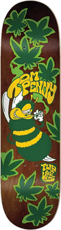 FLIP HIGH IN A HAZE SKATEBOARD DECK-8.25 GREEN