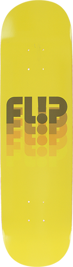 FLIP ODYSSEY FADE FULLNOSE SKATEBOARD DECK-8.0 YELLOW