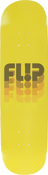 FLIP ODYSSEY FADE FULLNOSE SKATEBOARD DECK-8.0 YELLOW