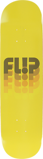 FLIP ODYSSEY FADE FULLNOSE SKATEBOARD DECK-8.0 YELLOW