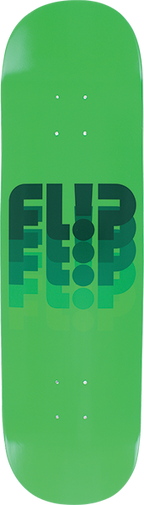 FLIP ODYSSEY FADE FULLNOSE SKATEBOARD DECK-8.38 GREEN