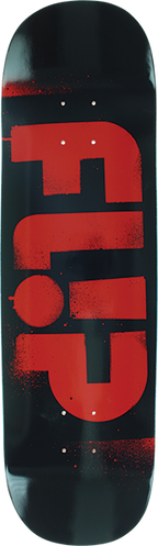 FLIP ODYSSEY STENCIL SKATEBOARD DECK-8.5 RED
