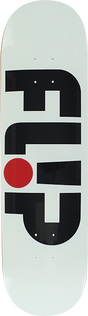FLIP ODYSSEY LOGO SKATEBOARD DECK-8.25 WHITE