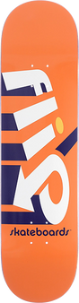 FLIP STROBE SKATEBOARD DECK-8.25 ORANGE