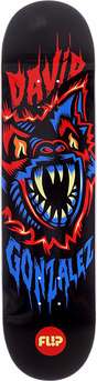 FLIP GONZALEZ BLACKLIGHT SKATEBOARD DECK-8.0