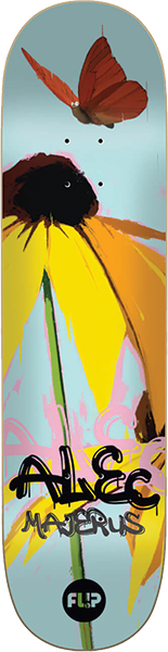 FLIP MAJERUS FLOWER POWER SKATEBOARD DECK-8.38