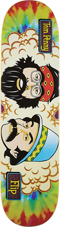 FLIP PENNY TOMS FRIENDS SKATEBOARD DECK-8.25 TIE DYE
