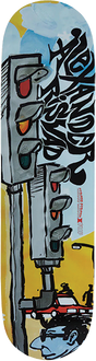 FLIP RISVAD CIRCUS CIRCUS X FLIP SKATEBOARD DECK-8.25