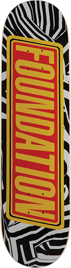 FOUNDATION BAR SKATEBOARD DECK-8.0
