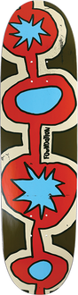 FOUNDATION COMBUST SKATEBOARD DECK-8.5