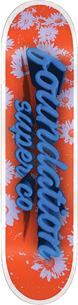 FOUNDATION 3D SKATEBOARD DECK-8.38 BLUE