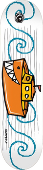 FOUNDATION CAMPBELL BOAT SKATEBOARD DECK-8.25